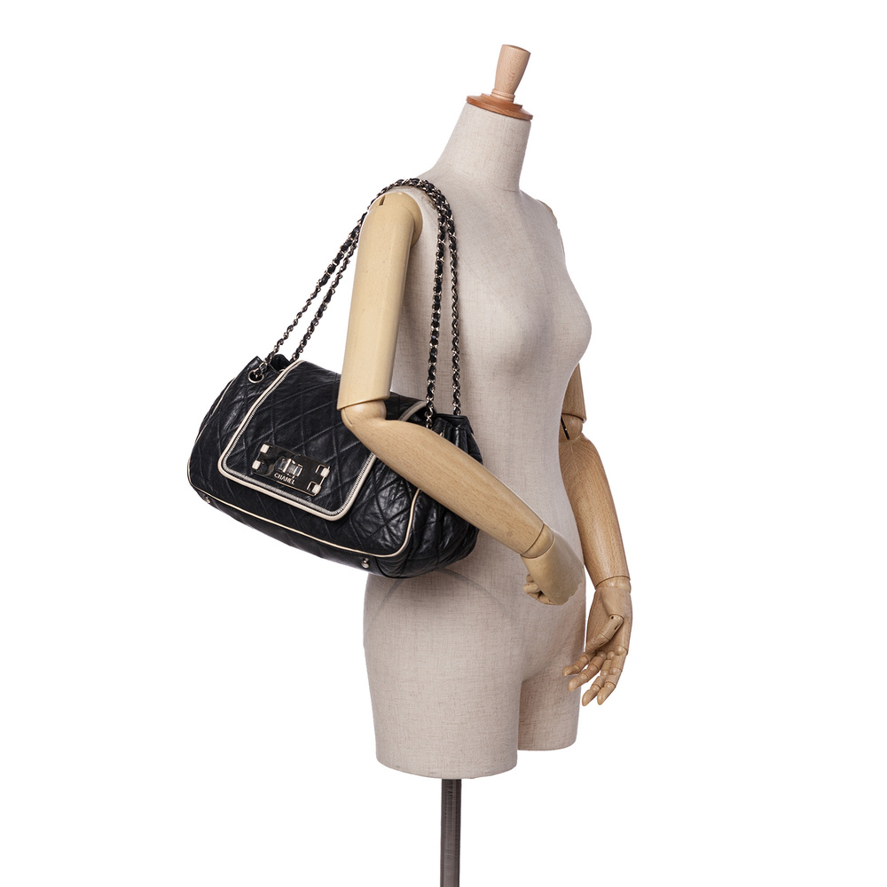 Pre-Loved Chanel Quilted Lambskin East West Accordion Flap - Picture 10 of 10